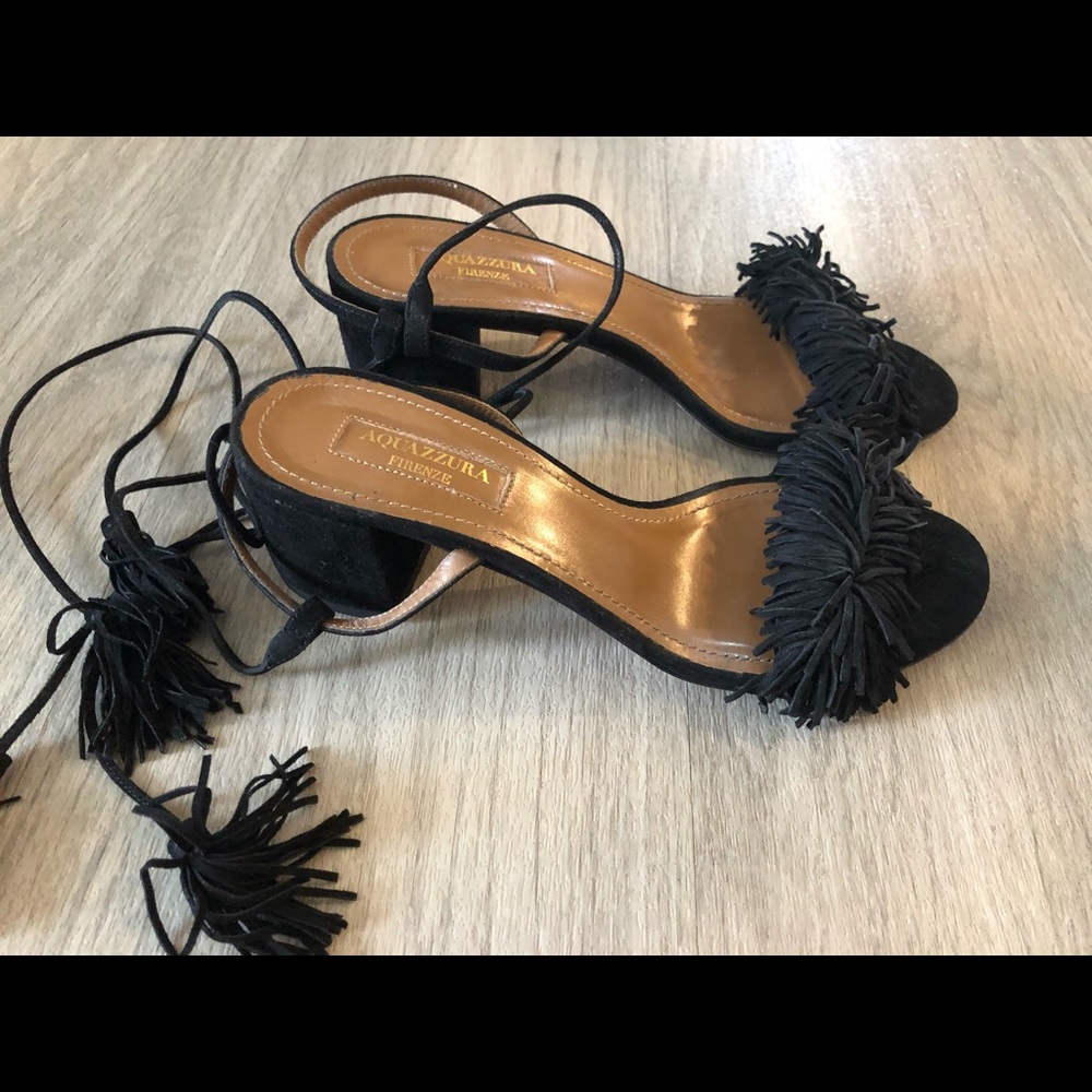 Aquazzura fringe sandals - Picture 2 of 3